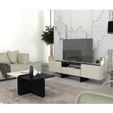 Dekorister Rogan Tv Stand Kumtaşı - Senkronsiyah