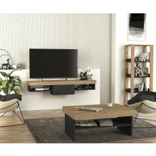 Dekorister Raun Tv Sehpası Sepet - Antrasit