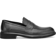 Ayakkabı Fuarı Elit 26YSLGV02C Erkek Hakiki Deri Klasik Ayakkabı Siyah