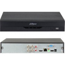 Dahua XVR5104HS-5M-I3, 4kanal, 5mpix, H265+, 1 HDD Desteği, 5in1 Dvr Cihazı