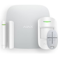 Ajax  Starterkit Plus, Kablosuz, Alarm Kiti, Beyaz