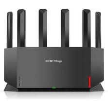 H3C Magic NX54, Dual Band, Wifi 6, 5400MBPS, 4port Gigabit, 6AD Anten, Masaüstü, Router, Access Po