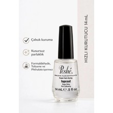 Poshe Jet Oje Kurutucu Top Coat 14 ml