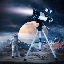WİderMarkt Astronomik Teleskop – 300MM Odak Uzaklığı, Çok Katmanlı Optik Lens, Tripodlu Set