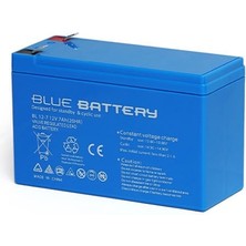 Bluebattery 12V 7AH Kuru Tip Bakımsız Akü