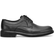 Ayakkabı Fuarı Elit 26YSLGV06C Erkek Hakiki Deri Klasik Ayakkabı Siyah