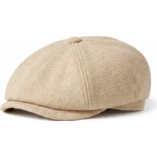 Zee Ingiliz Tarzı David Beckham Model 8 Parça Peaky Blinders Kasket Şapka