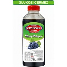 Bozkırlı Çavuşoğlu Doğal Üzüm Pekmezi 1 kg Türkiye Menşeli Geleneksel Yoğun Aromalı Lezzet