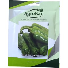 Agrokar Üç Burun Biber Tohumu 10GR