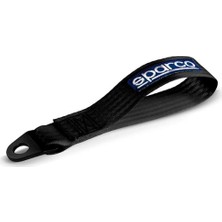 Sparco Siyah Çeki Halatı 01638NR