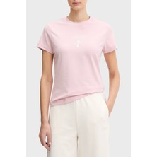 Guess Colette Pamuklu Slim Fit Bisiklet Yaka Logolu T-Shirt V4YI21KCDH1 Bayan T Shirt V4YI21 Kcdh1 A60W