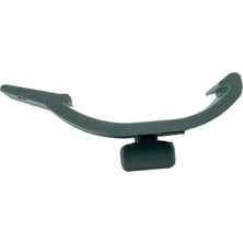 MorPerde Dar Kasa Stor Plastik Gri Kornej Kelepçe Portray