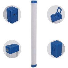 Najmaddin Powermaster T550 50CM 60W Çubuk Portatif LED Işıldak Şarjlı Tüp Lamba 1500MAH