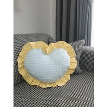 Pötikare Dekoratif Kalp Minder Kılıfı