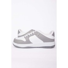 SRC Klasik Bağcıklı Sneaker Spor Ayakkabı Gri
