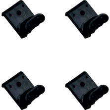 Ayder Timya Baza Denge Takozu Plastik - Siyah HKS284 - 4 Adet TG/Tmy228454