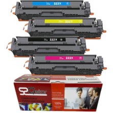 Qstar Hp 222X W2220X Çipli Muadil Toner Set Yüksek Kapasite Laserjet 3201 Laserjet 3204 LASERJET 3288