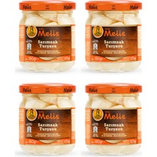 Melis Sarımsak Turşusu 180 gr x 4 Adet