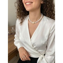 Bohera Kolye Necef Doğal Taş Kolye