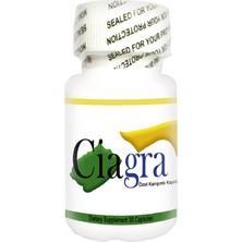 Ciagra Erkekler Için Katılık Desteği 30 Kapsül