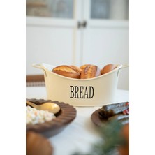 Dekorz Dükkan Krem Galvaniz Gondol Ekmeklik