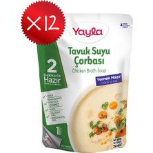 Yayla Yemek Hazır Tavuk Suyu Çorbası 250 ml X12