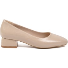 Ayakmod Bej Kadın Abiye Ayakkabı 608421 Z