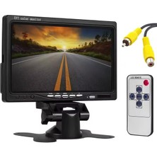 Najmaddin Powermaster PM-15487 7" Tft LCD Dijital Monitör 2 Kanal Geri Görüş Kamerası Tetiklemeli 800X480P