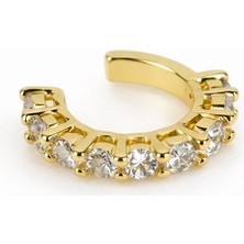 Sacha Taşlı Ear Cuff Küpe