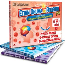 Adeda Yayıncılık Etkin Okuma ve Anlama Seti 3.kademe 13+ Yaş Hızlı Hatasız Anlayarak Okuma Programı