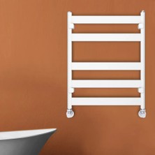 Hammam 600X385 Aluminyum Havlupan Lavin Mat Dokulu Beyaz Ral 9016