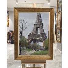 Giyense Altın Varaklı Çerçeveli Paspartulu Tablo NS1481