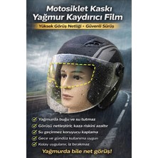 Svein #kaplamafilm Motorsiklet Görüş Netliği Kaza Riski Önleyici Su Itici Buğu Önleyici Kaplama Film