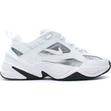 Nike M2K Tekno Ess Leather Unisex Sneaker Hakiki Deri Günlük Spor Ayakkabı Beyaz
