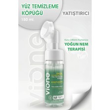Vione Kuru Ciltler İçin Yatıştırıcı Nemlendirici Özel Fırçalı Yüz Temizleme Köpüğü 150 Ml.