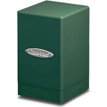 Ultra Pro - Yeşil Deste Kutusu -  Green Satin Tower Deck Boxes