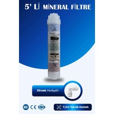 WaterMelon Su Arıtma Cihazı İçin 5'li Combo Mineral Filtre+Detox+Ph Dengeleme Filtresi