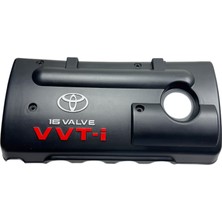 Jakuza Toyota Corolla Motor Koruma Kapağı 2002-2003-2004-2005 Kırmızı Yazılı