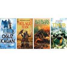 Panama Yayıncılık Trihin Efsaneeleri Seti 4 Kitap Takım (Oğuz Kağan & Baybars & Hülagü Han & Timur)