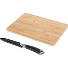 Kingcamp Premium Bıçak ve Bambu Kesme Tahtası Seti