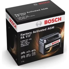 Motostart Bosch Fa 117 YTZ7S Kanuni Seha 125 150 250 Motosiklet Akü