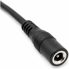 Ledarmy DC 5.5x2.1mm Dişi Soket Kablo DC Güç Uzatma Kablosu 12V 24V Adaptör Jak Konnektör CCTV LED Şerit Uyumlu (1 Dişi)