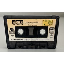 Raks Hüner Coşkuner Gidemezsin Kaset (Kartonet Yoktur Sadece Kasettir)