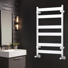 Hammam 750X385 Aluminyum Havlupan Lavin Mat Dokulu Beyaz Ral 9016