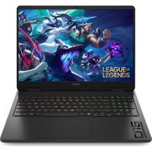 Hp Omen 16-AM0018NTA41 Intel Core Ultra 7 255H 32GB 4tb SSD RTX5060 Windows 11 Pro 16" Wuxga 165Hz 400NIT IPS Taşınabilir Bilgisayar BQ1Z1EAA41