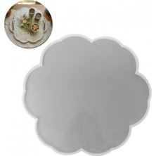 Epoksi Papatya Model Tepsi Kalıbı 25 cm