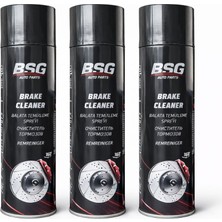 Motorx Yüksek Etkili, Hızlı Temizlik Sağlayan, Profesyonel Fren Balata Spreyi Temizleyicisi 3’lü Set