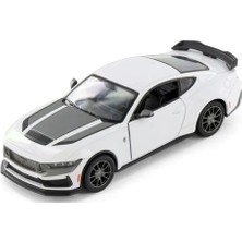 Kinsmart 2027 Ford Mustang Dark Horse Beyaz 1/38 Model Araba