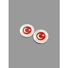 Türkiye Ay Yıldız Fındık Arma Döküm Araç Aksesuarı