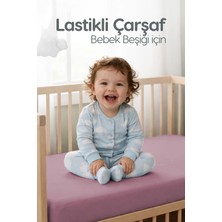 %100 Pamuk Penye Lastikli Bebek Çarşafı | Nefes Alan Yapı, Park Yatak ve Beşik Tüm Ebatlarla Uyumlu